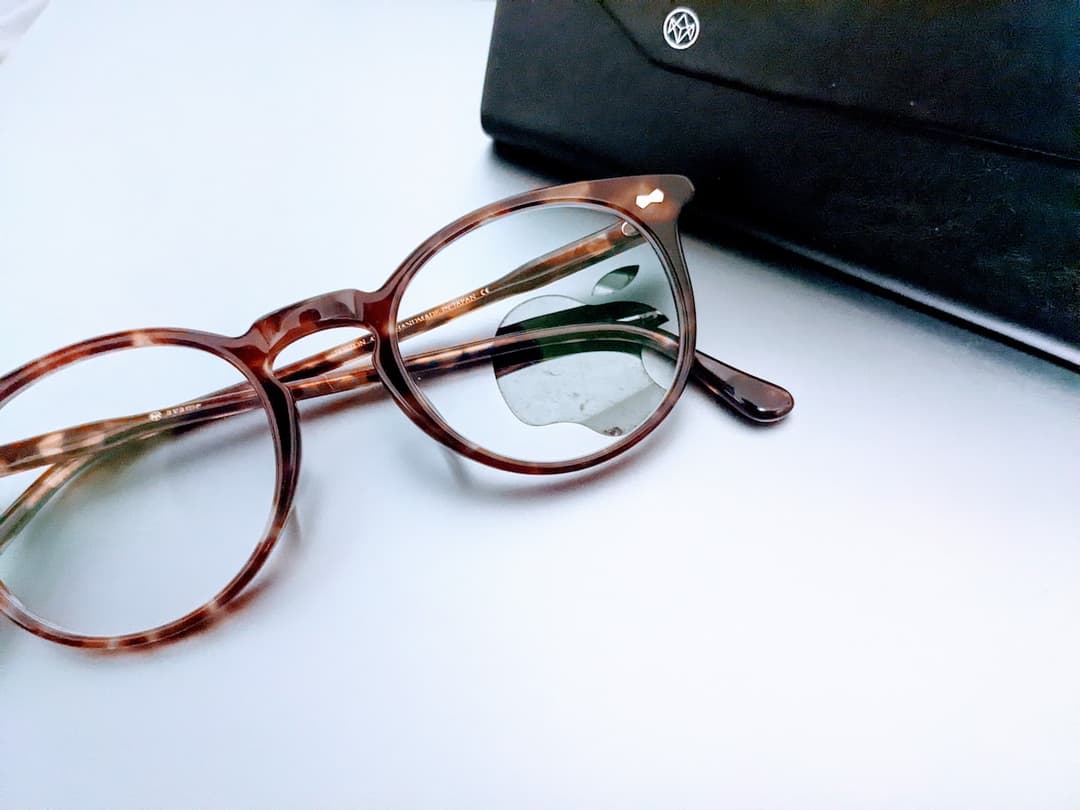 良い眼鏡を買った